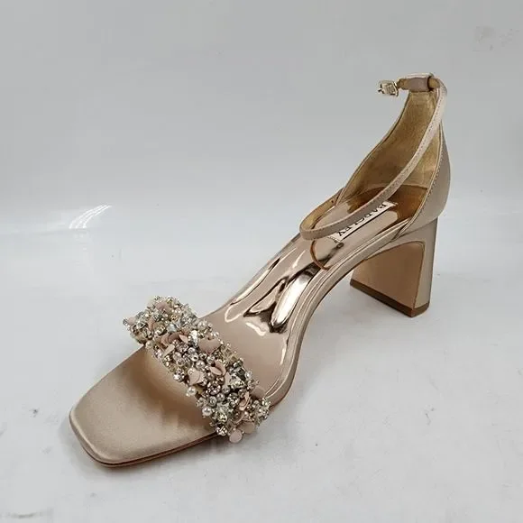Badgley Mischka Shoes Badgley Mischka Teela Embellished Block